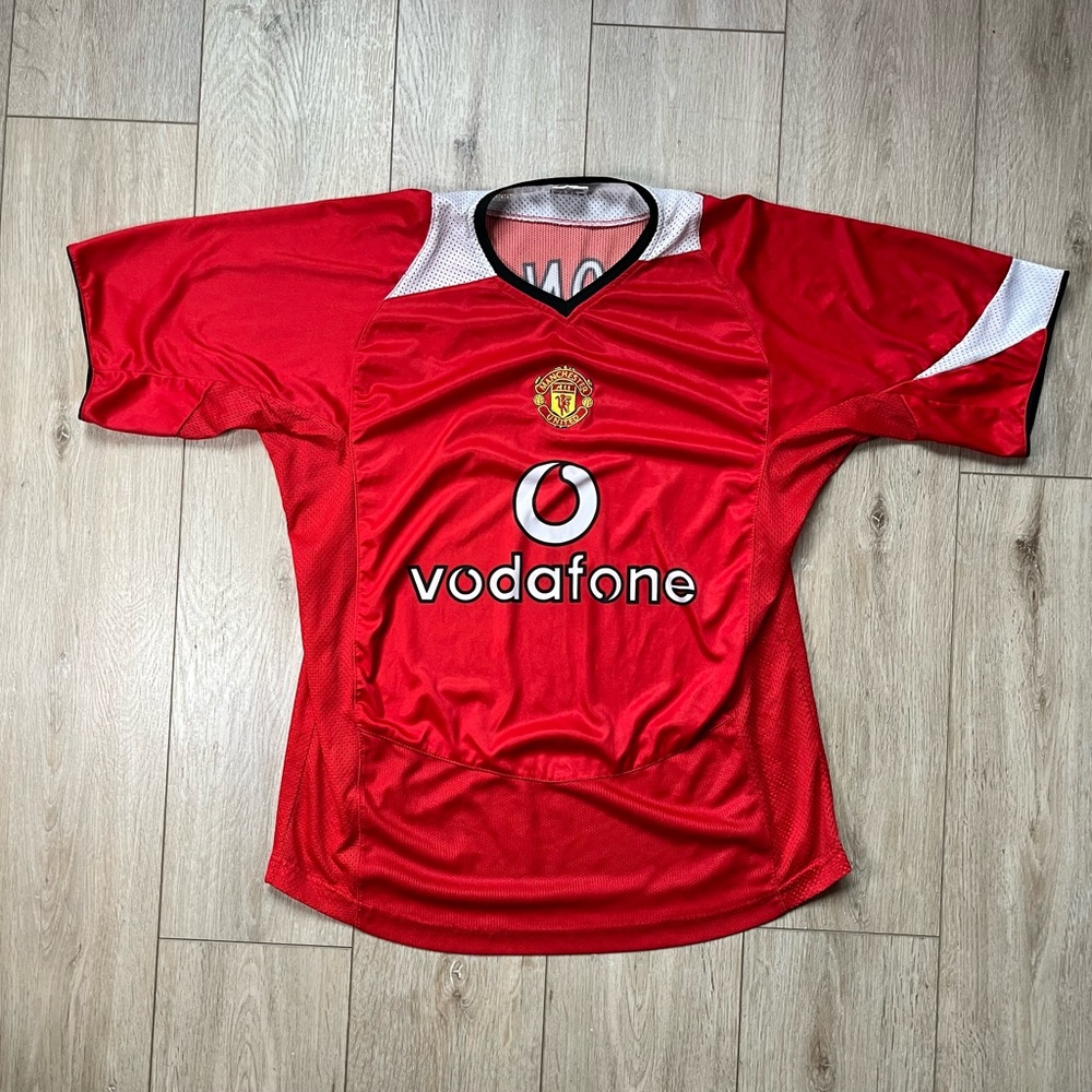 Vintage 7 Stars Manchester United Soccer Shirt, Rooney - Picture 2 of 7